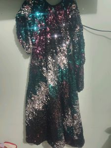 Heavy Sequence Gown