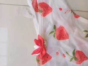 Strawberry Print Thong
