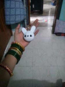 Crochet Bunny &amp; Bear Keychains