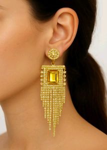 Gold Plated Hanging Eyering