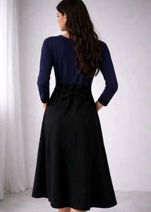 Chic Black Vest &amp; Skirt Set