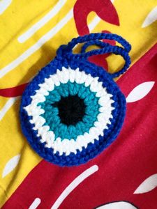 Chrochet Evil Eye Bag Charm 🧿