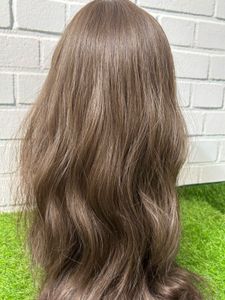 Brown Wig with Bangs