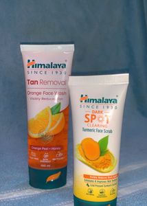 Himalaya’s Orange facewash& Turmericfacesrub