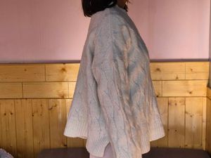 Cozy White Knit Sweater