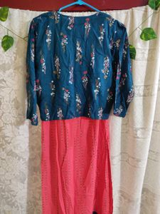 Beautiful,Kurti With Short Koti🎀