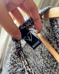 Knitted Grey Crop Top