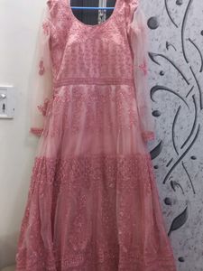 Beautiful Peach Color New Gown