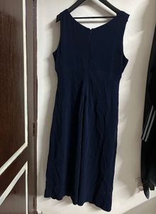 Elegant Navy Dress