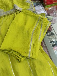 Lime Green Salwar Kameez