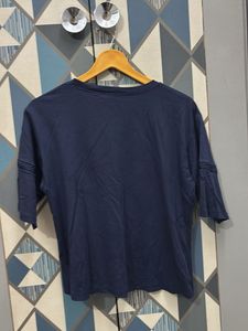 Navy Blue Graphic Tee