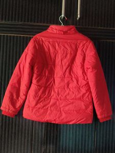 Red Puffer Jacket For Kids (11-14) Years