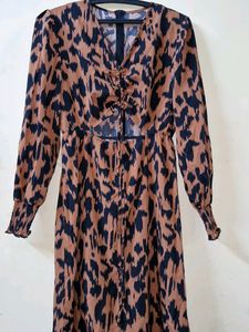 Urbanic office wear animal print dress Size M