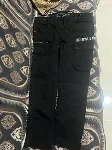 G-Star RAW Black Cargo Pants