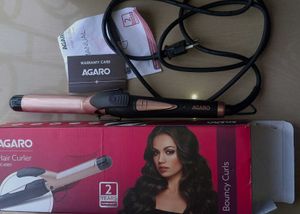 Agaro Hair Curling Iron &amp; Bblunt Hold Spray