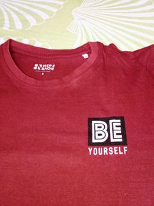 Maroon Full Sleeves Tshirt.