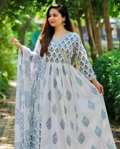 anarkali Kurti Set
