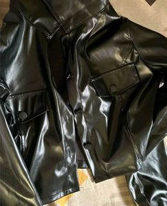 Crop Leather Jacket