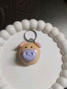 Cute Piggy Keychain
