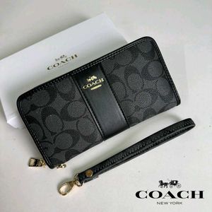 COACH ZIPPER WALLET WITH BOX 10AA QUALITY