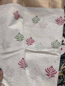 Patterned saree