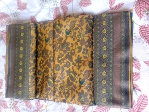 latest fancy pattu saree