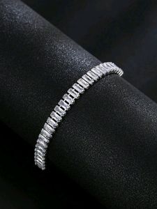 Silver Tennis Bracelet