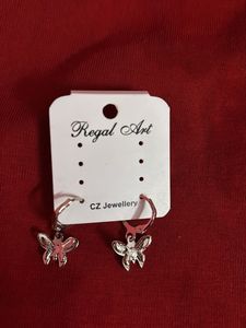 Butterfly Drop Earrings