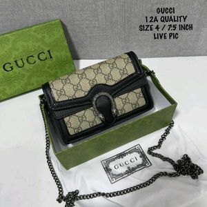 GUCCI DIONYSUS SUPER MINI GG BAG WITH BOX