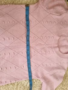 Pink Sweater With Pocket