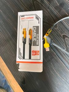 65 Watt 4 In 1 Data Cable With Neon Light