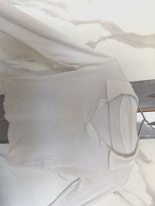 White Long Sleeve Top