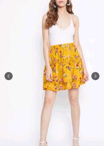 Floral Tiered Skirt