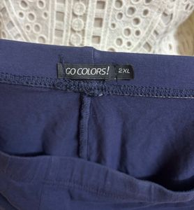 Zudio Green Printed Kurta With go Colors Legging