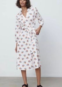 Zara White Shirt Dress