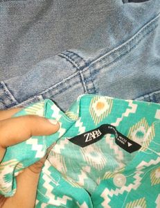 Zara Brand Short Kurti
