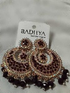 Elegant Chandbali Style Earrings