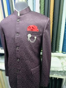 Brand New Wine Colour Jodhpuri For Men