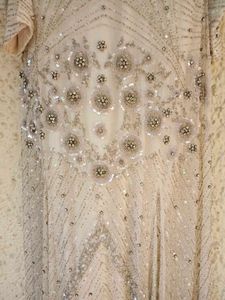 Elegant fully Beaded high neck Gown