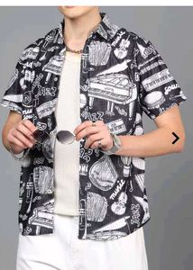 Shein india Brand New Shirt For men Black