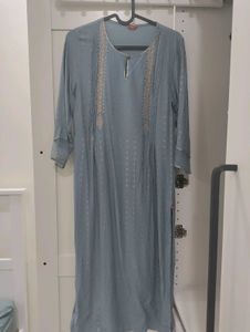 W Blue Kurti