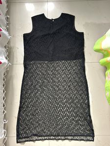 Black Net Kurti