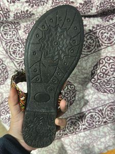Ethnic Toe Ring Sandals