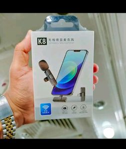 K8 Mic | With Iphone To Type C Connector