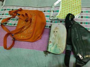 Assorted Handbags combo of 4 bags