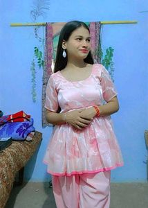 Short Kurti And Dhoti Pent