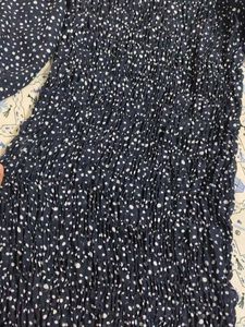 Polka Dot Smocked Mini Dress