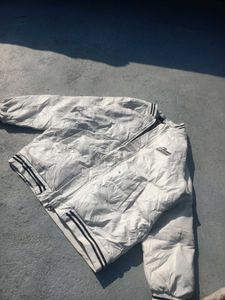 Stylish White Leather Jacket