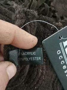 Fringed Brown Poncho