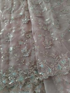 Embroidered Organza Saree